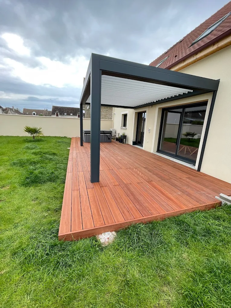 Terrasol TP - Terrasse bois réalisée dans les Yvelines 78